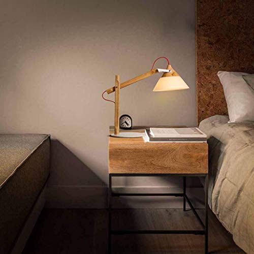 Lampe de bureau chic culot E27 avec abat-jour en verre diffusion douce pour bureau