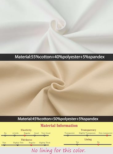 Image of VFSHOW Womens 2024 Business Work Office Pockets Belted Buttons Elegant Fit and Flare A-Line Dress