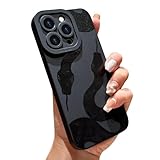 LAPOPNUT Black Case for iPhone 15 Pro,Women Girls Cute Cool Snake Pattern Design Soft Silicone Cover Shockproof Protective Phone Case for iPhone 15 Pro,Snake