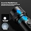 ULANZI LM01 RGB Photography Flashlight - 7500mAh 4 Color Portable LED Video Spotlight with 20 Patterned Light Filters, Handheld Zoomable Fill Light for Video Recording, Photo, Sunset, Content Creation #3