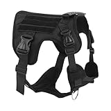 Dog Vest with Chest Strap for Training, Heavy Duty Pet Vest with Handle, Adjustable Dog Vest for 30-48kg, L Size - Image 5