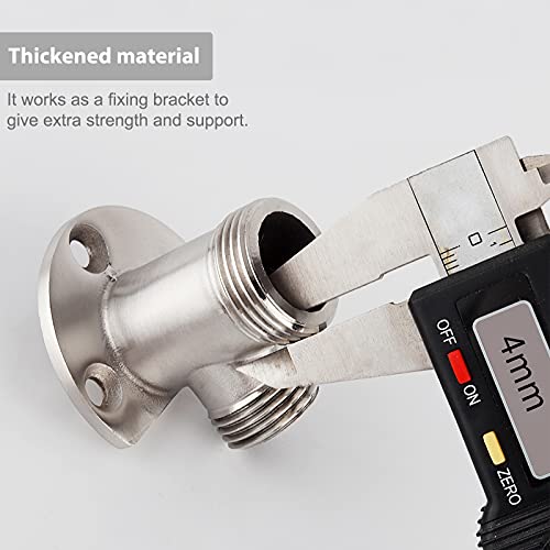 Aolemi Installation Kit For Exposed Wall Mount Bathroom Faucet Outdoor Shower System Thermostatic Bar Mixer Valve Convert In-Wall To Surface Mount Npt 1/2 Male By G 3/4 Male #TOP4