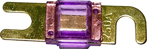 Fusibile Afc 250A Protezione Amplificazione Hi Fi. Confezione Da 4 Pezzi.