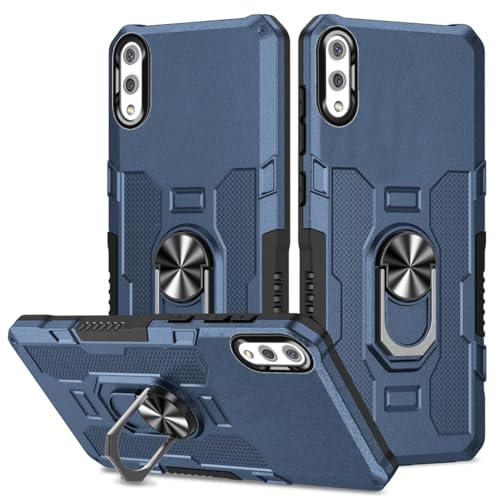 Coque antichoc Galaxy A02 évite les bris d'écran avec anneau PC