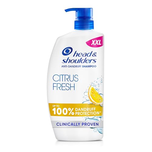 Head & Shoulders Citrus Fresh Anti Dandruff Shampoo For Greasy Hair, 1L