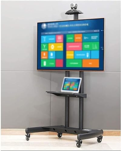 Soporte móvil para TV con ruedas ajustable en altura miniatura 5