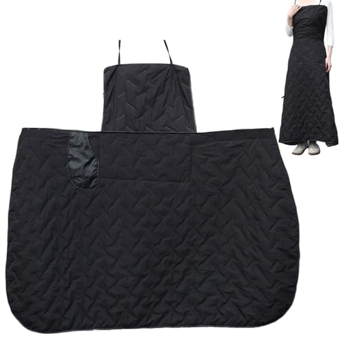 Delantal para scooter, resistente al viento, impermeable, protector de piernas de patinete, protector de parabrisas para lluvia fría, día nevado, barro, bicicleta eléctrica