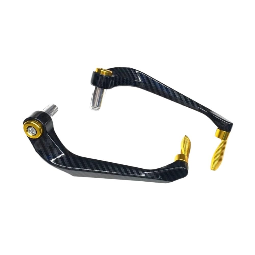 WGRUKLBD Motorcycle CNC Aluminum Alloy Handlebar Brake Clutch Lever Hand Guard Protector Modification Accessories Handguard Handlebars Protector