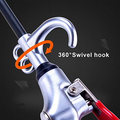 High Volume Air Blow Gun Alluminum Rubber Guard Air Flow Nozzle,Industrial Household Air Blower Gun,Pneumatic Air Compressor Accessories Dust Cleaning Tool #TOP4