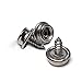Boat Canvas Snaps 3/8" Inch Diameter, 8 x 3/8" Screw (20pc), Stainless Steel, by Bolt Dropper.