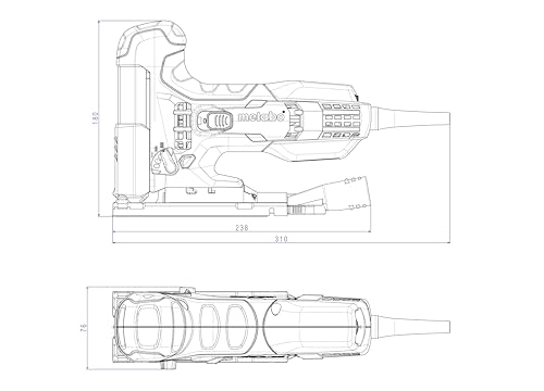 Scie sauteuse STE 100 en coffret standard METABO 601100500 - vue 3