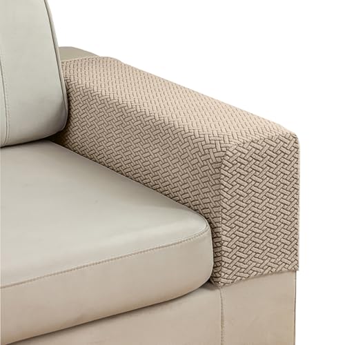 Stlemiko Couch Sofa Arm Chair Covers Set of 2 Polyester