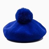 Abteilungsname: Erwachsener LMZXH&M Barett Frauen Wintermütze Baskenmütze Weiblich, Blau