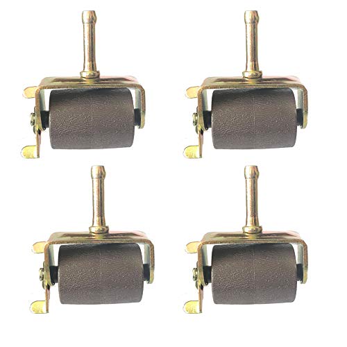 Heavy Duty Bed Frame Wheels, Replacement Wheels for Bed Frame. Replacement Bed Frame Casters Rollers. Set of 4 Locking