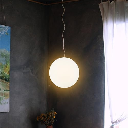 Image of Kichvoe 5.90 Inch Acrylic Globe Lampshade Replacement White Round Lamp Shade for Wall Lamp Cover Post Shade Light Cover for Wall 1 Pack