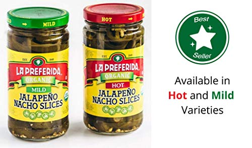 La Preferida Organic Jalapeno Nacho Slices, Hot, 11.5 Ounce (Pack Of 12) #TOP2