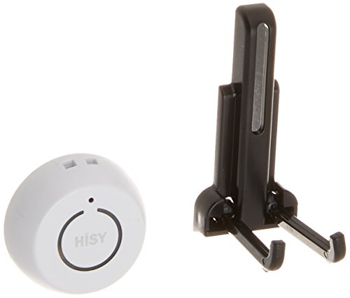 Auricular Bluetooth HISY con soporte blanco miniatura 1