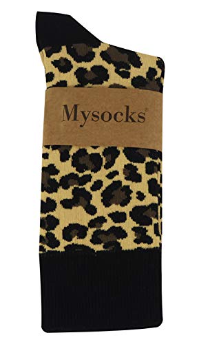 Image of Mysocks Unisex Extra Fine Combed Cotton Crew Socks |Colourful Designs | Seamless Toe | Make Your Steps Enjoyable