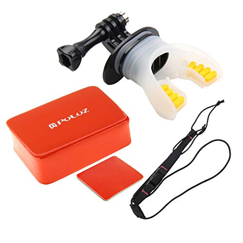 PULUZ 6 in 1Surfing Fixed Braces Connecting Mount Set for GoPro HERO5 Session/5/4/3+/3/2/1(Black)