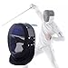 Fancyes Professional Fencing Helmet, Detachable Comfort Sports Protection, Fencing Protection, Fencing Protection, Face Protection for Apparatus Training Acce, Take Off XL