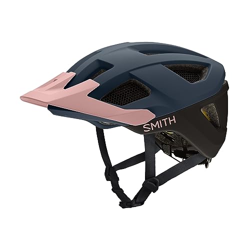Smith Optics Session MIPS Mountain Cycling Helmet - Matte French Navy/Black/Rock Salt, Small
