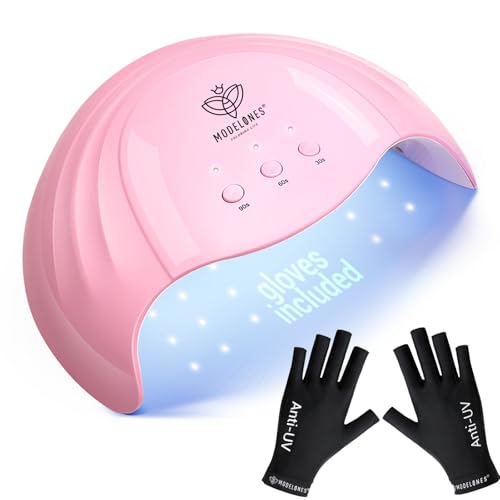 Modelones UV Light for Gel Nails with Gloves