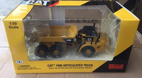 Miniatura 5 de para el camión volquete articulado del CAT 740B con el cuerpo del volquete 1/50 DIECAST modelo terminado camión del coche