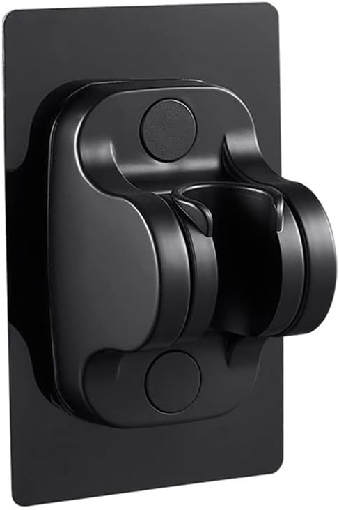 Adjustable Shower Holder Nozzle Handheld Holder Punch-Free 90 Degree Rotation Shower Bracket(D)