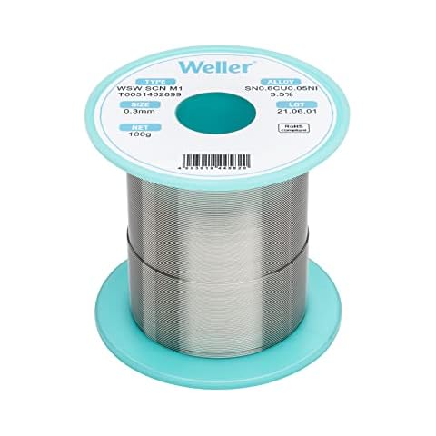 Alambre De Soldadura Weller WSW SCN M1 Sin Plomo Cover