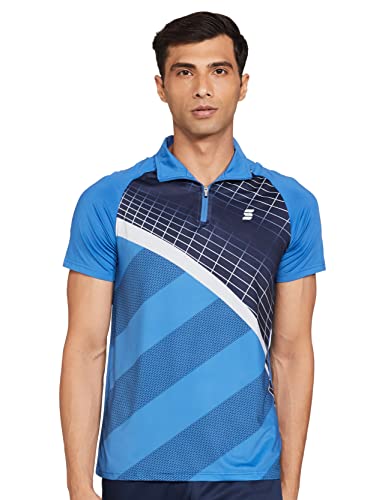 Image of Amazon Brand - Symactive Men's Printed Regular Fit Polo