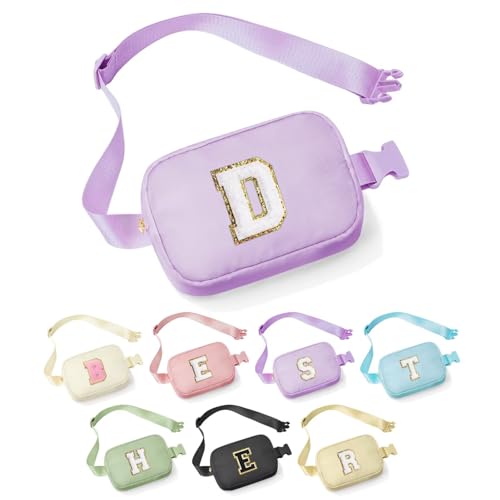 YOOLIFE Party Favors Bag for Girls, Belt Bag Fanny Pack Purse, Purple D
