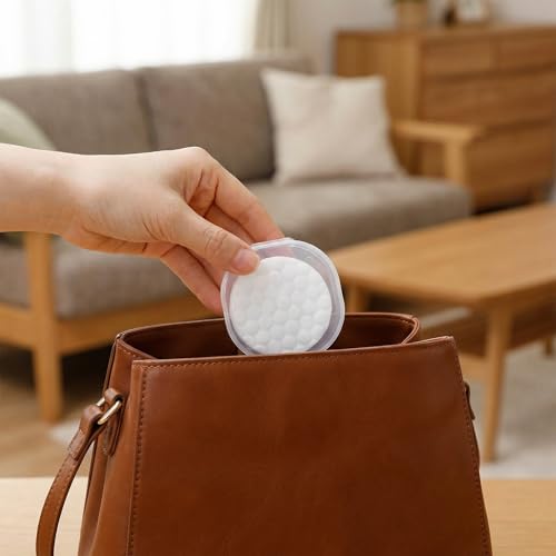 4 Stück Wattepadspender Wattepad Halter Weiß Wattebällchen Behälter Box Wattepads Aufbewahrung mit Deckel Behälter für Wattepads für Zahnstocher Zahnseidepicks Make-up-Schwämme Haarbänder Schmuck