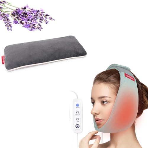 Comfheat Face Heating Pad & Lavender Eye Pillow