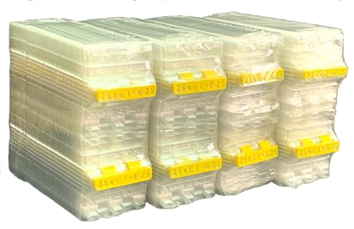 20 Packs Cartuchos plástico 1 Euro - 2000 blisters