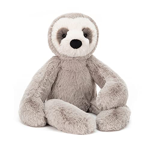 Image of Jellycat Bailey Sloth Stuffed Animal, Medium 16 inches - Sloth Plush Toy - Classic Children's Gift