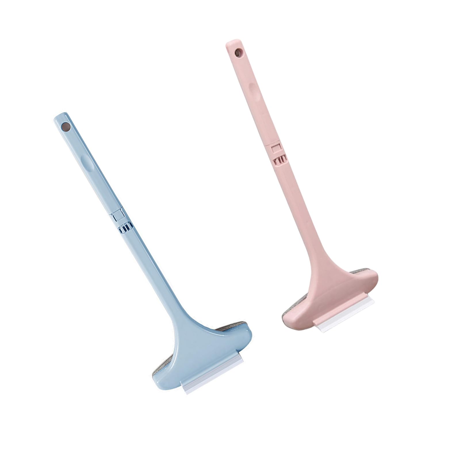 PANGBOER Sided Window Screen Cleaner Brush with Long Handle for Removal Without Dismantling Window Screen Cleaner Brush
