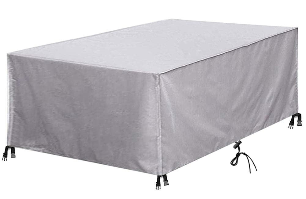 Copertura per Mobili da Giardino,420D Oxford Telo Impermeabile Anti-UV Antivento, per mobili da giardino, sedie, tavoli