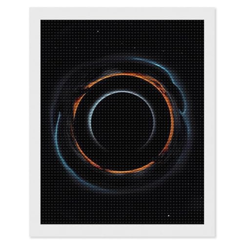 Peinture diamant mystérieux trous noirs 5D loisir créatif adulte et kit broderie débutant