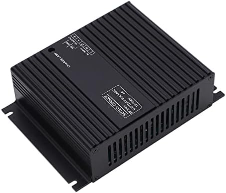 Tgoon Generator Battery Charger, Overload Protection 12V 24V Quick Conversion Automatic Sturdy Aluminum Alloy Genset Charger for Charging(ZH-CH2806A)