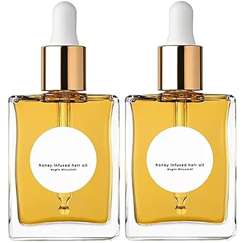Honig Infundiertes Haaröl, Honey Infused Hair Perfume, Honey Infused Hair Oil, Collagens Hair Care Oil, Haar Serum für Haare und Kopfhaut, Deeply Nourish And Moisturize Hair (40 ML, 2Stück)