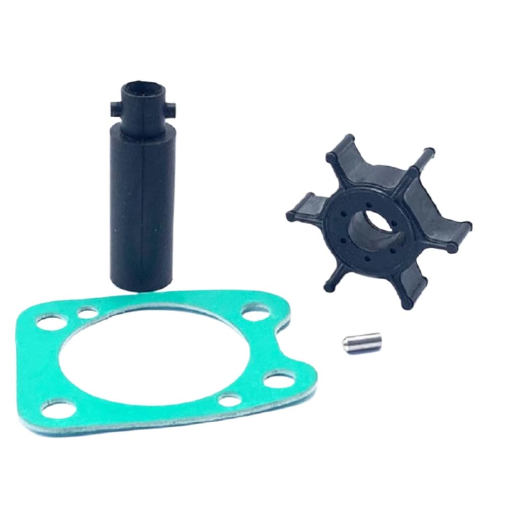 Kit di riparazione pompa acqua compatibile con motori fuoribordo a 2 tempi 4HP 5HP e a 4 tempi 4HP 6HP – Sostituisce 6E0-W0078-02, 68D-W0078-00, 6E0-44352-00