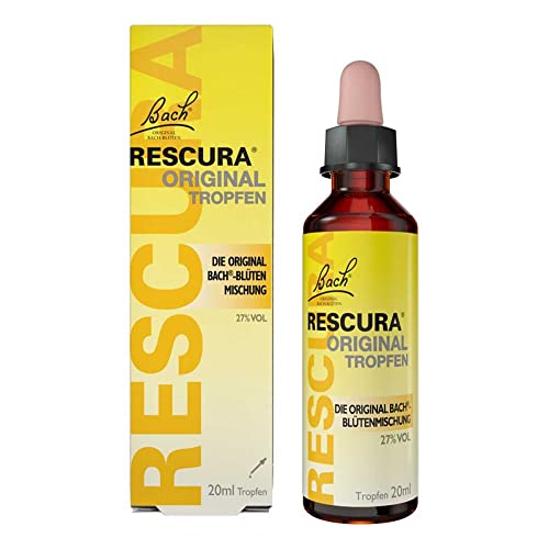 Bachblüten Original Rescura Tropfen mit Alkohol