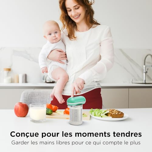Ouvre-boîte électrique sans effort Kitchen Mama pour soulager les mains