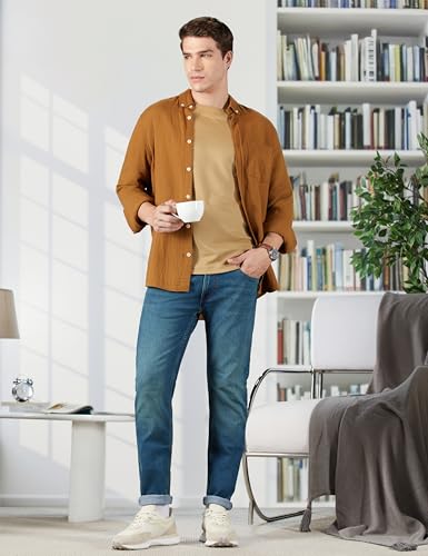 Image of Pepe Jeans Men's Slim Fit Jeans | Tapered Vapour | Jeans for Men
