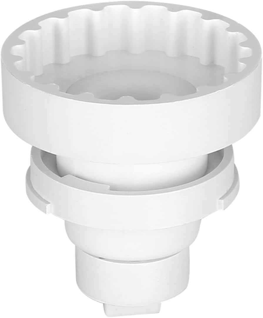 Automatic Toothpaste Dispenser Nozzle - Replaceable Parts - 1 Pack - White