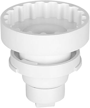 Automatic Toothpaste Dispenser Nozzle - Replaceable Parts - 1 Pack - White