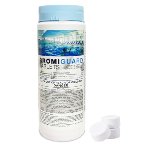 BROMIGUARD Bromine Tablets 1 Inch 1.8 Lbs for Spa...