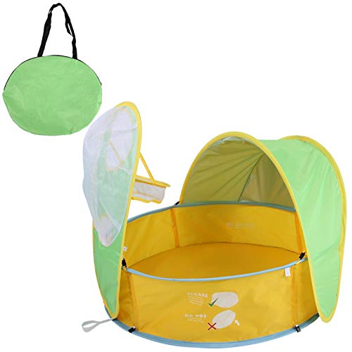 Barraca de piscina infantil, barraca de praia para crianças, casa de brincar ao ar livre de plástico