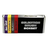 Photo Gallery arroworthy, set di pennelli da pittura, 10,2 x 5,1 cm, angolati, rembrandt, finultra, classic, red frost Photo Gallery arroworthy, set di pennelli da pittura, 10,2 x 5,1 cm, angolati, rembrandt, finultra, classic, red frost