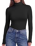 Ekouaer – Ekouaer Langarmshirt Damen Rollkragen Thermounterwäsche Basi